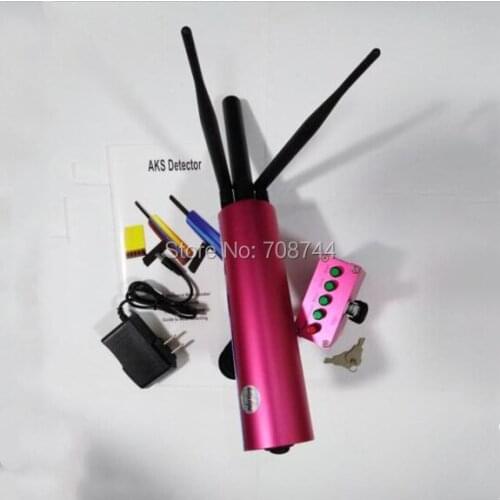 New Pink Version Long Range AKS Gold And Diamond Detector Metal Detectors Gold Detector AKS 3D Metal Detector Machinery