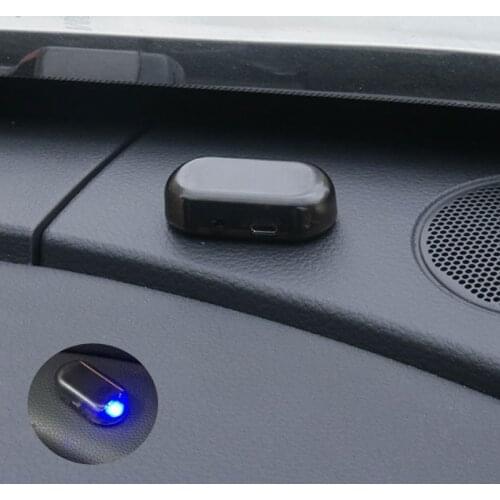 New 1PCS Universal Solar Car Alarm LED Light for Kia Rio 3 4 K2 K3 K5 K4 Cerato,Soul,Forte,Sportage R,SORENTO,Mohave,OPTIMA