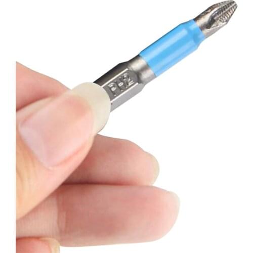 PH2 Anti Slip Electric Screwdriver Bit Set Bits 1/4 Hex Shank 25mm/ 50mm/ 70mm/ 90mm Magnetic Screwdriver Drill Bit 10pcs