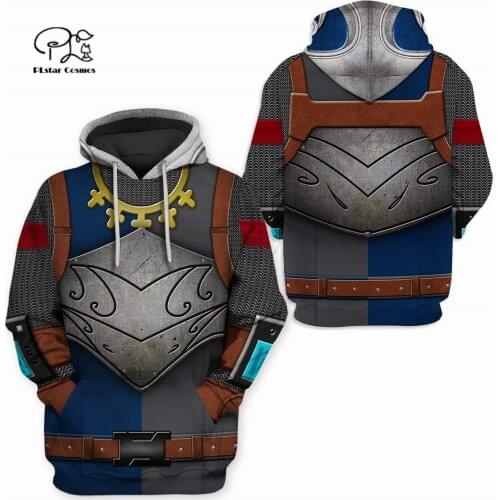 PLstar Cosmos 3Dprint Newest Halloween Knight Cosplay Templar Royal Harajuku Unique Unisex Casual Gift Hoodies/Sweatshirt/Zip C6