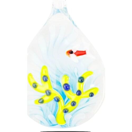 QianBei Fashion Colorful Cute Animal Seaweed Pendants for Women Girls Jewelry Party Gift