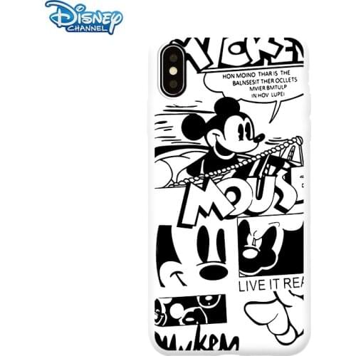 DISNEY 2021 Mickey Silicone Case for IPhone 11 Pro Xs Max FOR IPhone 12 12PRO 12PROMAX Official Liquid Silicon 360 Full Cover