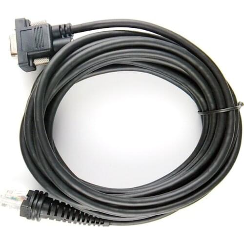 BarCode Scanner RS232 Cable,5M(16.5ft),For Honeywell HHP 1900g Hyperion 1300g Xenon 19001902 Voyager 1250g1200g,2Pcs,E-SIMPO