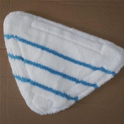 Triple-cornered Bonded Mop Pad Microfiber Mopping Cloth Cleaning Cloths for H20 Steam Mop Accessories