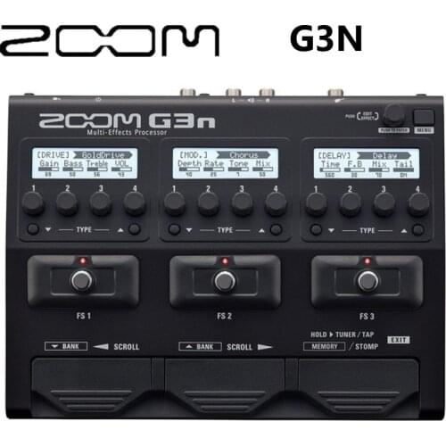 ZOOM G3N Electric Guitar Multi Effector Processeur Stomp Pedale Pedal