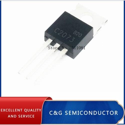 10PCS 2SC2073 NPN C2073 KSC2073 TO-220 ZJ