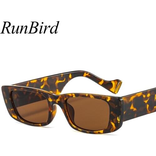 2021 Fashion Women Rectangle Vintage Sunglasses Men Brand Designer Retro Sun Glasses Female Lady Eyeglass Cat Eye Eyewear 5519