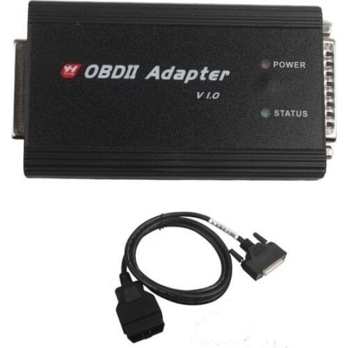 OBD II Adapter Plus OBD Cable Works with CKM100 and DIGIMASTER III for Key Programming