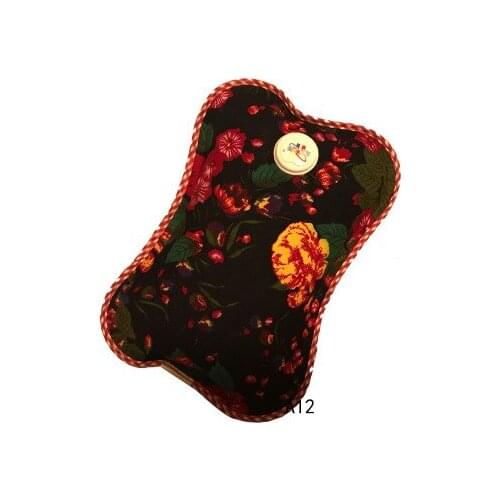 Free shipping Charging Electric Hot-water bag corduroy cloth hydropower separation explosion-proof hot water bag