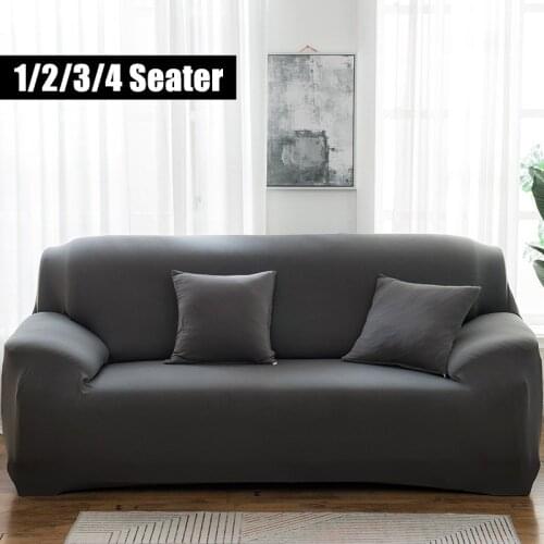 Elastic Stretch Sofa Cover 1/2/3/4 Seater Sof Slipcover Couch Covers for Universal Sofas Livingroom Sectional L Shaped Slipcover