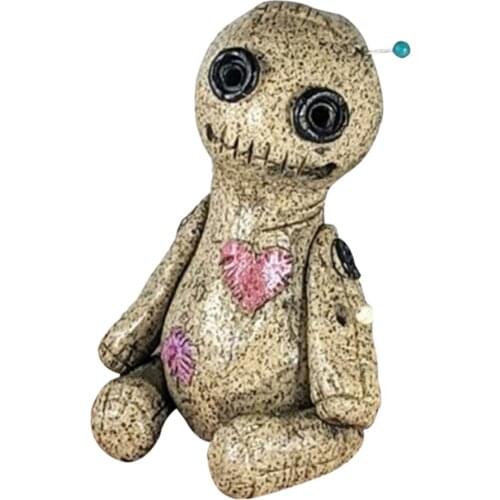Incense Burner Doll Cone Burner Desktop Resin Ornament Voodoo Doll Cone For Car Home Office Handicraft Decoration Censer