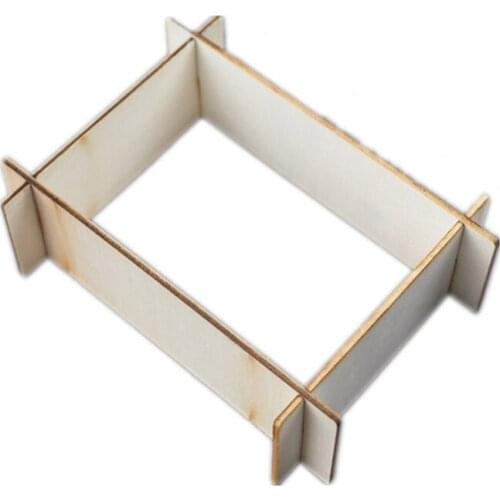 DIY Sqaure Coaster Box Molds Hold Up to 4 Coaster with Holder Epoxy Resin Moulds X7YC