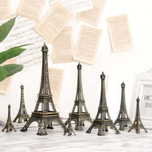 Paris Eiffel Tower Model European Style Decoration Home Decoration Creative Nordic Metal Iron Crafts