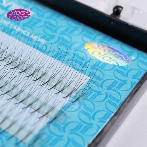 10 boxes/lot Natrual 0.07mm C&D Curl Thickness Silk Lashes 3D Fake False Eyelashes High Quality Cilia Makeup Eyelash Extension