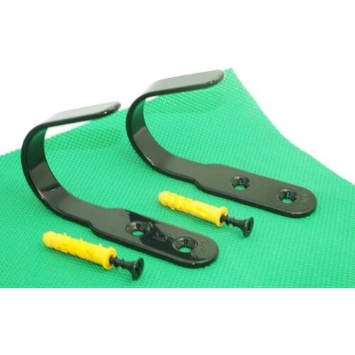 Wall Mount Laundry Rooms Ironing Board Hook Holder Storage White/Black Organizer Display Racks / Wall-Mounted Iron Rest Hanging