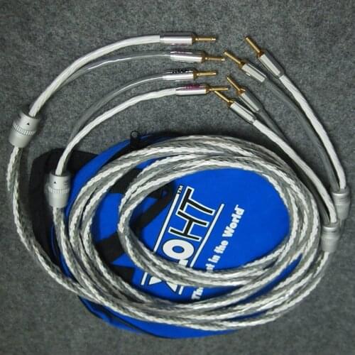 New Hi-end XLO HTP12 HiFi Audio Speaker Cable with Banana Plug Pair for DIY Amplifier CD Player Home Theater Concert