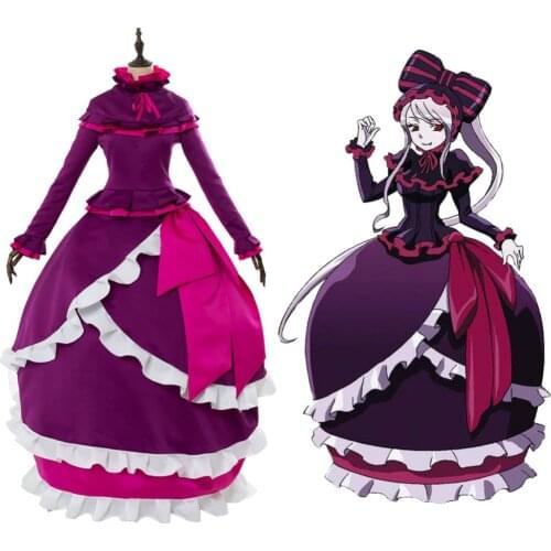 Overlord Cosplay Shalltear Bloodfallen Cosplay Costume Shalltear Bloodfallen Dress