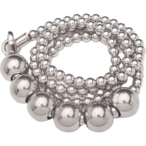 Catazer Stainless Steel Bracelet Whip Titanium Strafe Fitness Whip Iron Whip Self-defense Weapon Bracelet