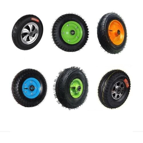 6 inch ~ 16 inch Industrial Agricultural Air Wheel / Hand Cart Rubber Wheel High Load