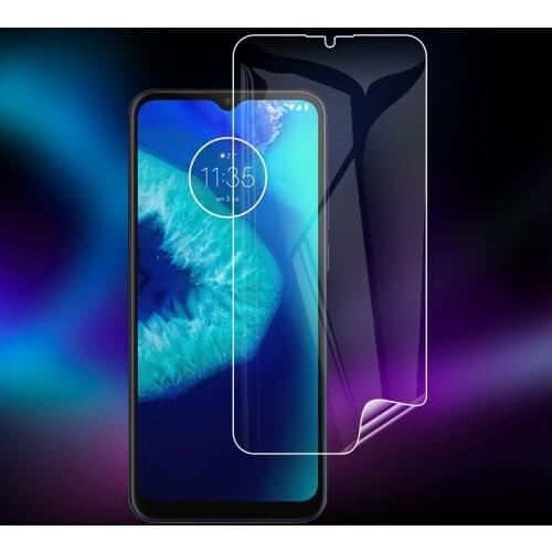 For Motorola Moto G9 Play E7 Plus G30 G20 G10 G8 Power Lite Clear TPU Hydrogel Full Cover Soft Screen Protector Film (Not Glass)