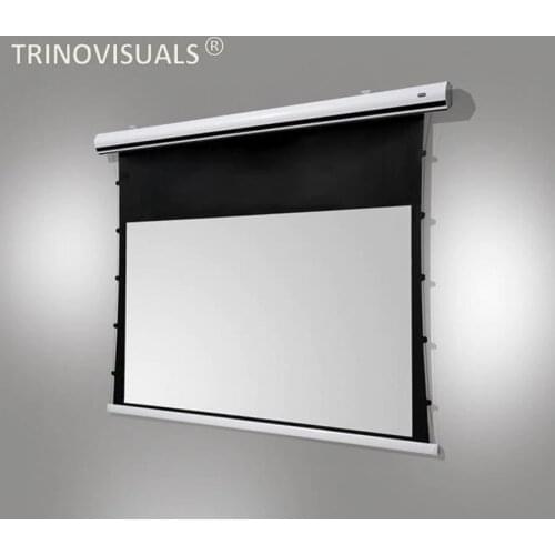 T1HDWA-W, 16:10, 4K Ultra HD and Active 3D Ready, Tensioned Electric Motorized Projection Projector Screen
