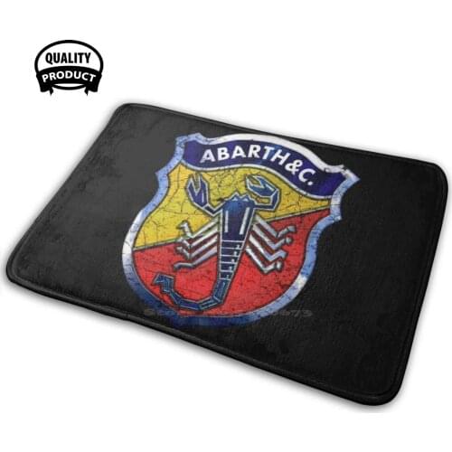 Abarth Vintage Racing Italy Soft Interesting Room Goods Rug Carpet Abarth Vintage Racing Auto Car Italy Fiat Alfa Romeo Sports