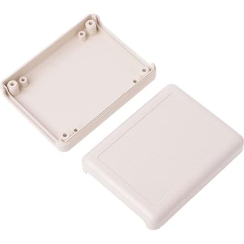 Waterproof Instrument Box Plastic Case Gray Electronic Project DIY 90x70x28mm