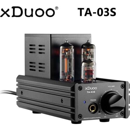 High performance XDUOO TA-03S DAC tube headphone amplifier Stereo HiFi Audio 6c19 tube preamplifier cs4398 Headphone amp