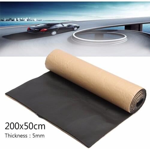 1 roll of 200cmx50cm car sound insulation and sound insulation cotton heat sealed battery foam