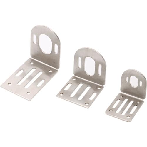1PCS 370 380 550 775 Motor Stainless Steel Bracket Adjustable Frame Fixing Mount Base Parts for RC Racing Boat