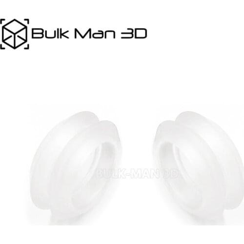 10pcs/lot High Precision CNC Xtreme Dual V Wheel Clear Polycarbonate for V-Slot Rail