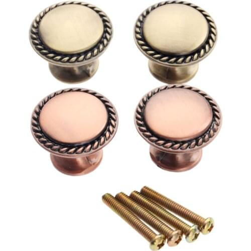 2Pcs Furniture Knob European Style Drawer Cabinet Cupboard Door Knob Kitchen Pull Handles Furniture Hardware