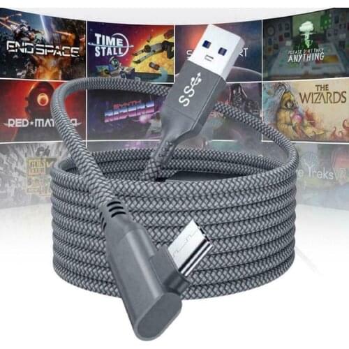 5M USB Type C Cable for Oculus Quest 2 Link Compatible VR Data Transfer Fast Charge USB 3.1 Type-C to USB C Adapter