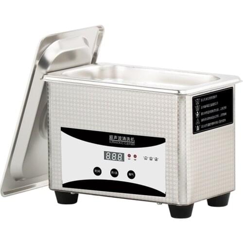 800ml stainless steel ultrasonic cleaner bath tanks Timer basket ultrasound washing machine for watch coins jewerly nail tools