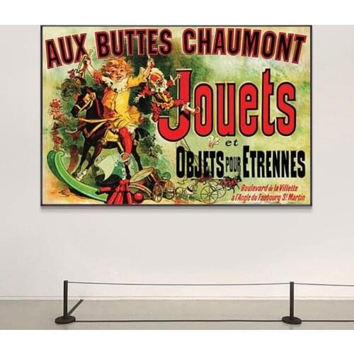 Aux Buttes Chaumont Jouets Poster Friends TV Canvas Painting Poster and Print Wall Art Picture Cuadros for Living Room