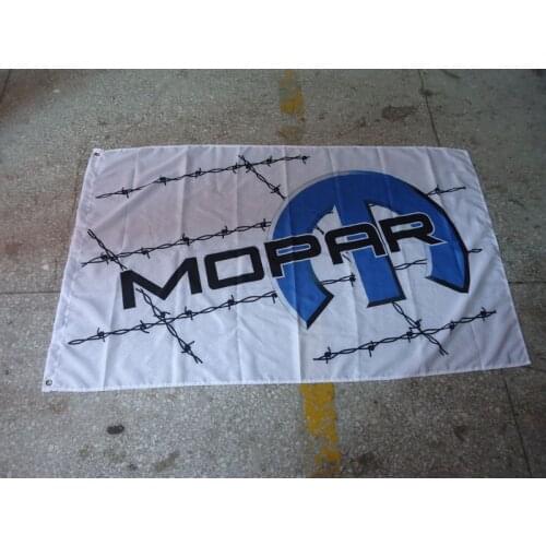 Free shipping 100% polyster mopar car flag , mopar banner, 90X150CM size