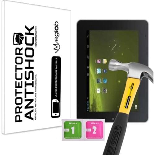 Screen protector Anti-Shock Anti-scratch Anti-Shatter compatible with Tablet Logicom Tab 862