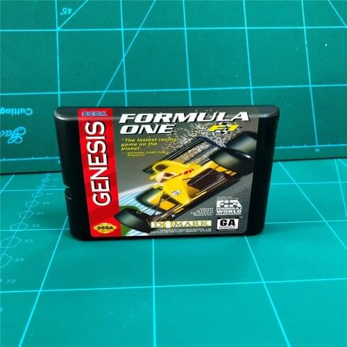 Formula One F1 - 16 bit MD Games Cartridge For MegaDrive Genesis console
