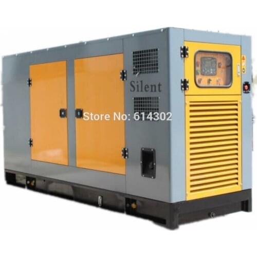 China supplier 100kw soundproof generator weichai 100kw silent diesel generator with brush alternator