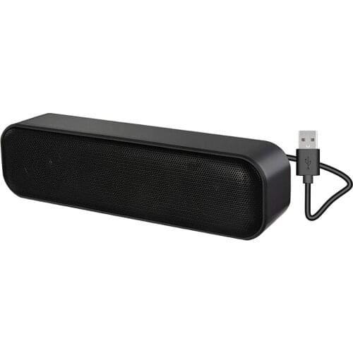 Computer Speaker,USB Powered Speaker for Desktop,Windows PCs,Laptop. Portable Mini Sound bar-Plug and Play