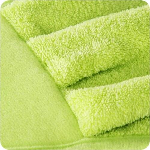 Coral Velvet Hanging Type Does Not Shed Hair Oil Free Thickened Household Cleaning Cloth