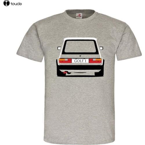 Summer Men O Neck Short Sleeves Golfer 1 Heck Mk1 Wagen Gti Gtd Td Benziner Kfz Volks-Oldtimer H Kennzeichen Vintage Tee Shirts