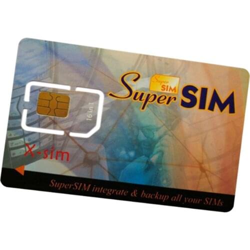 New Hot 16 in 1 Max SIM Card Cell Phone Super Card Backup Cellphone Accessory SMR88