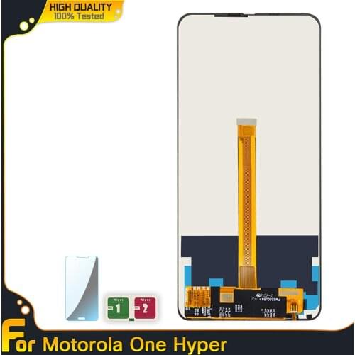 Original For MOTO OneHyper XT2027 lcd Display Touch Screen Digitizer Assembly Parts For Motorola Moto One Hyper LCD Screen