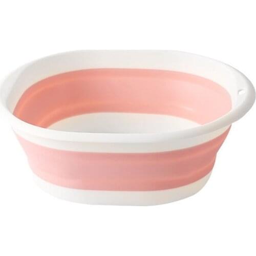 Plastic Folding Basins Portable Wash Basins Folding Laundry Tub Bathroom Kitchen AccessoriesTravel Folding Wash Basin Two Models