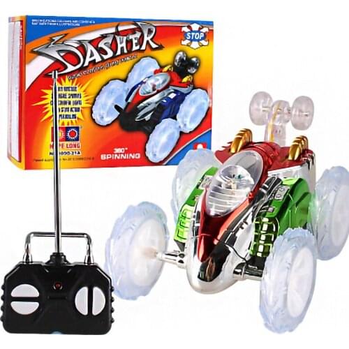 RC Stunt toy car radio Remote control drift roll 360 degree rotation Electric car Simulation model 4 channels high speed gift