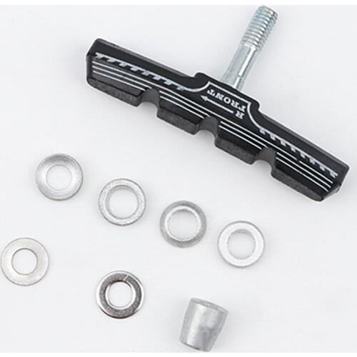 IIIPRO 1 Pair Rubber Iamok Mountain Bike V Brake Shoe For 20 Inches Rim Curved Design 75g