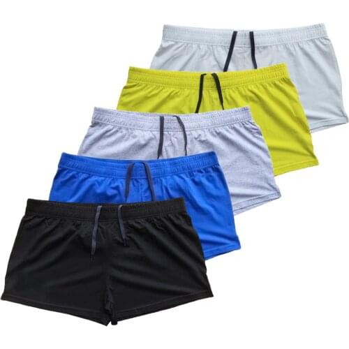 Plain Workout Shorts High Quality Cotton Mens Shorts Fitness Bodybuilding Clothing Trousers Joggers Clothing