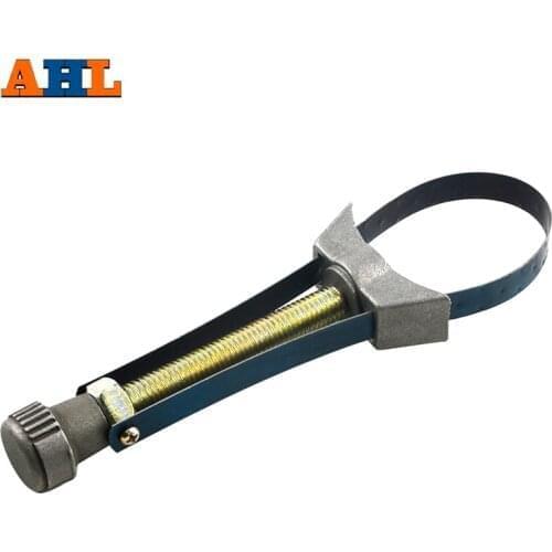 Car Auto Oil Filter Removal Tool Cap Spanner Strap Wrench 60mm To 120mm Diameter Adjustable Repair Tool