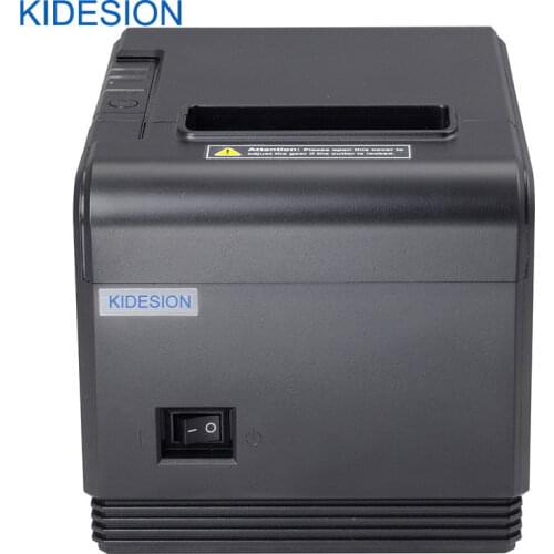 High quality 80mm original Auto-cutter POS printer Thermal Receipt Printer USB+Serial/Lan for Hotel/Kitchen/Restaurant